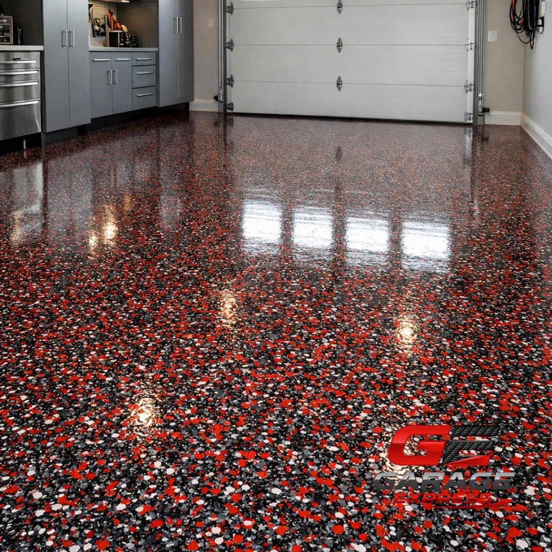 Plancher polyaspartique professionnel — Garage Express